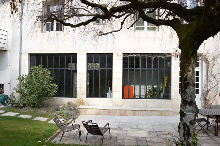 Ouverture en acier Rouillé