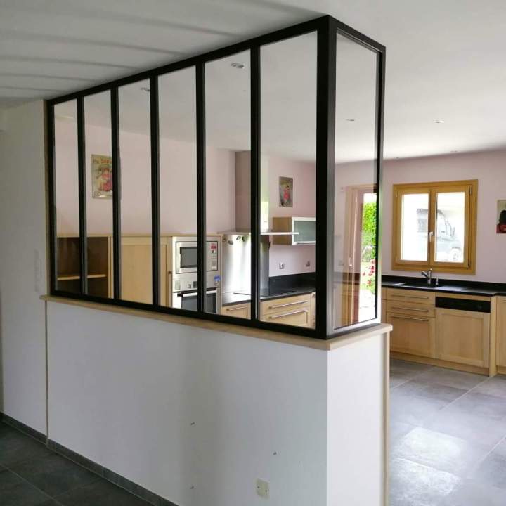 Verrière sur mesure Rouillé